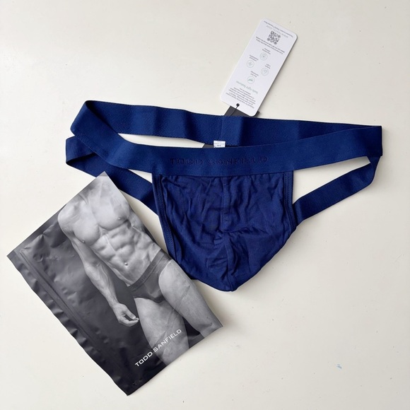 todd sanfield Other - Todd Sanfield Men’s MicroModal Jock Size Medium Navy